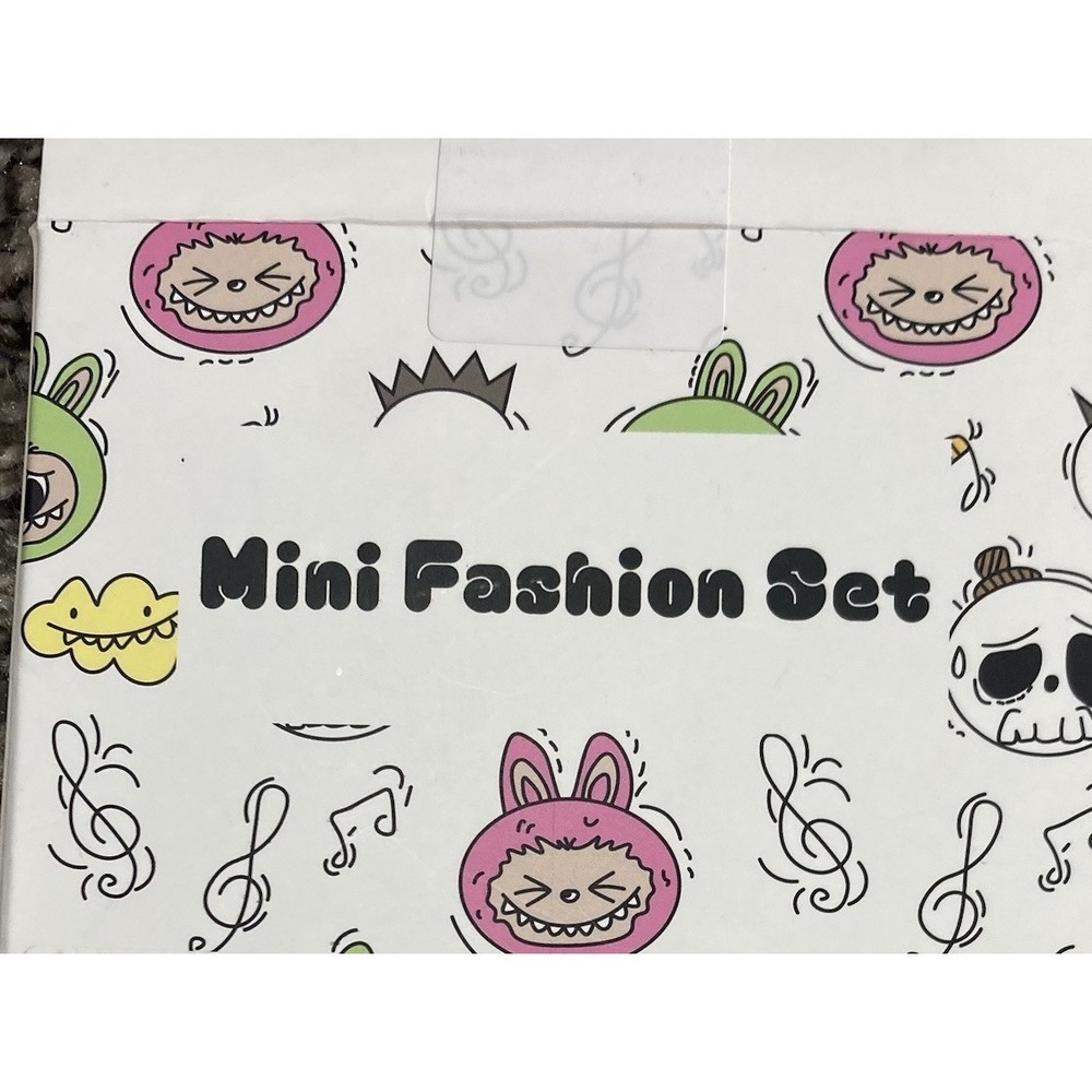 Mini Fashion Set Doll Outfit Accessories Kawaii Labubu‎ Style Clothes New in Box